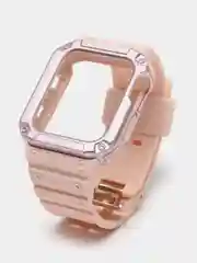 Пудровый ремешок для Apple Watch, с защитой