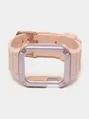 Пудровый ремешок для Apple Watch, с защитой