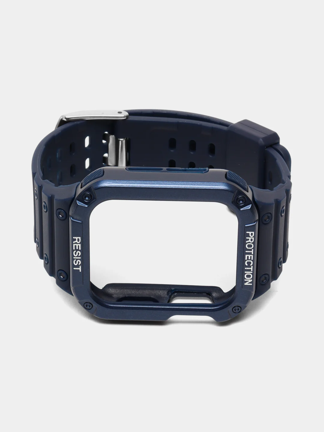 Синий ремешок для Apple Watch, с защитой