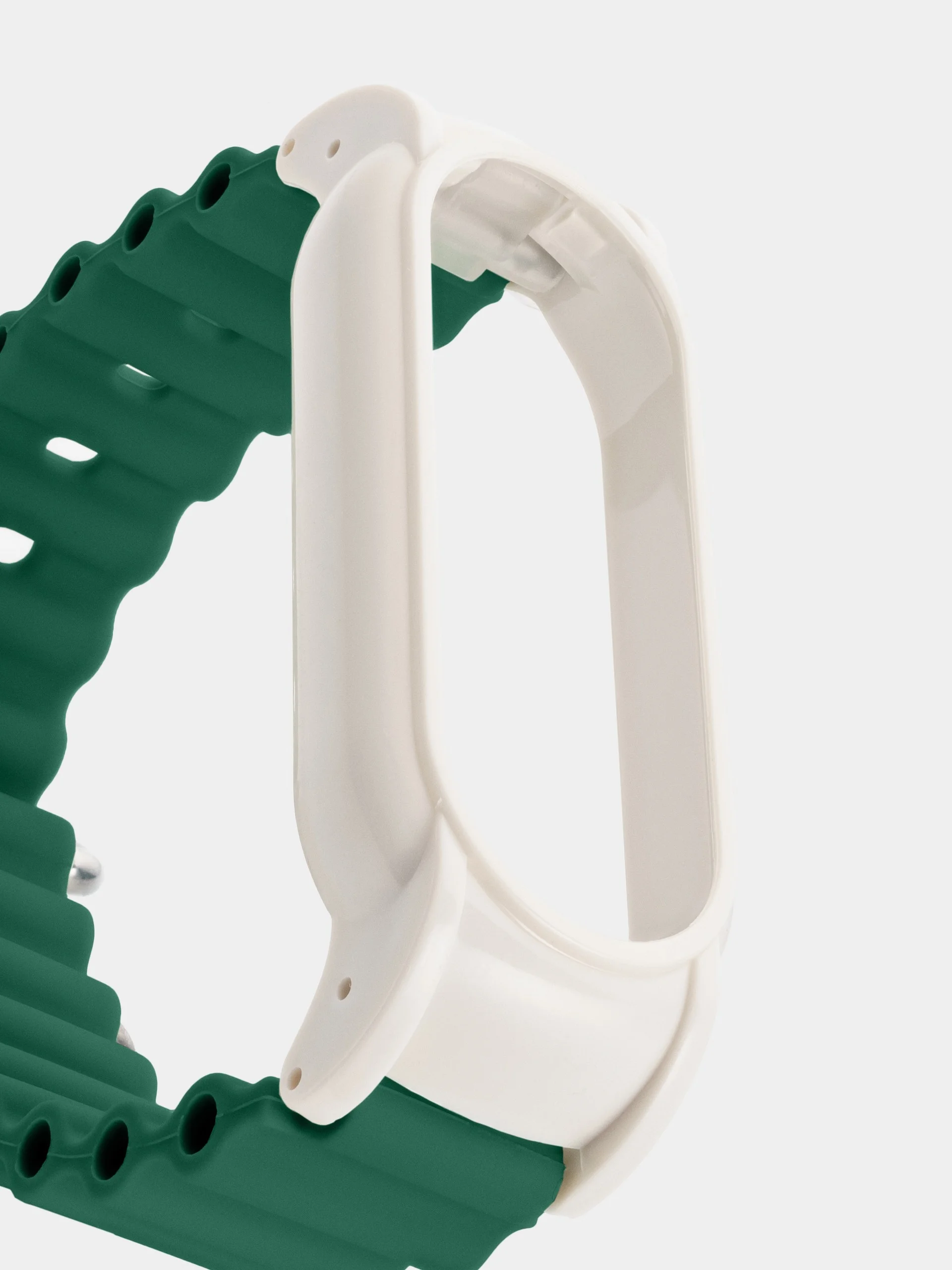 Голубой силиконовый ремешок для Xiaomi Mi Band 3 / 4 / 5 / 6
