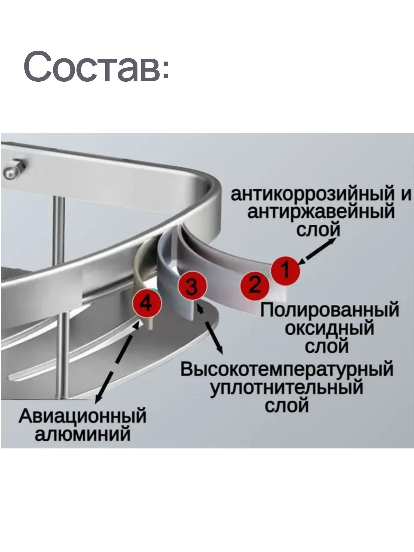 Полки угловые для ванной комнаты и кухни универсальные 2 шт без сверления стен