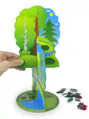 Мягкая картинка, 3D игрушка "Времена года. Сезонное дерево", Дрофа-Медиа