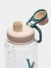 Белый бутылка для воды и напитков спортивная, разный объем и цвет