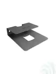 Полка кронштейн для тв приставки, роутера, пульта SANTRIN WALL SHELF-S стальная, черная