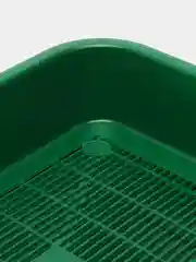 Зеленый лоток для кошек