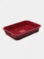 Бордовый лоток для кошек