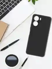 Чехол-накладка Krutoff Soft Case для Vivo Y16 черный