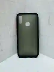 Черный чехол затемнённый пластик для Samsung A11 / M51 / Honor 20 / Honor 10i/ Huawei P smart Z
