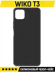 Чехол-накладка Krutoff Soft Case для Wiko T3 черный