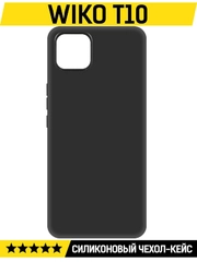 Чехол-накладка Krutoff Soft Case для Wiko T10 черный