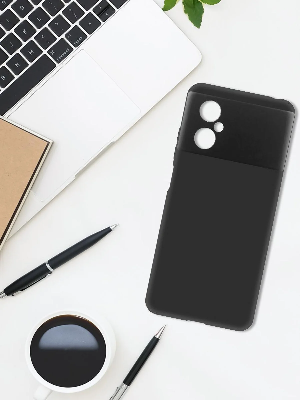 Чехол-накладка Krutoff Soft Case для Xiaomi POCO M4 5G черный