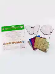 Игрушки на магнитах "Бабочка. Рыбка", Дрофа - Медиа, с фольгой