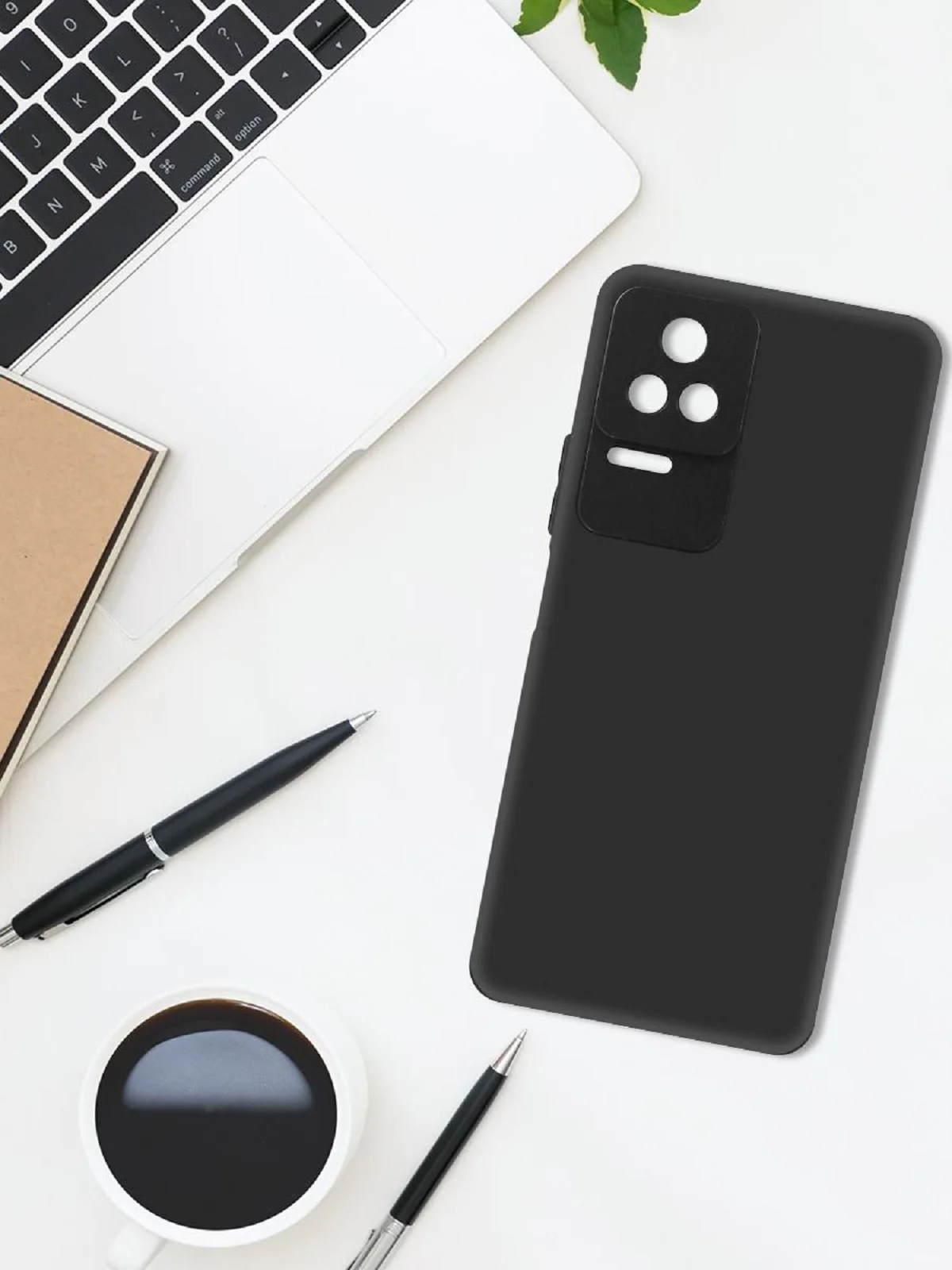 Чехол-накладка Krutoff Soft Case для Xiaomi POCO F4 черный