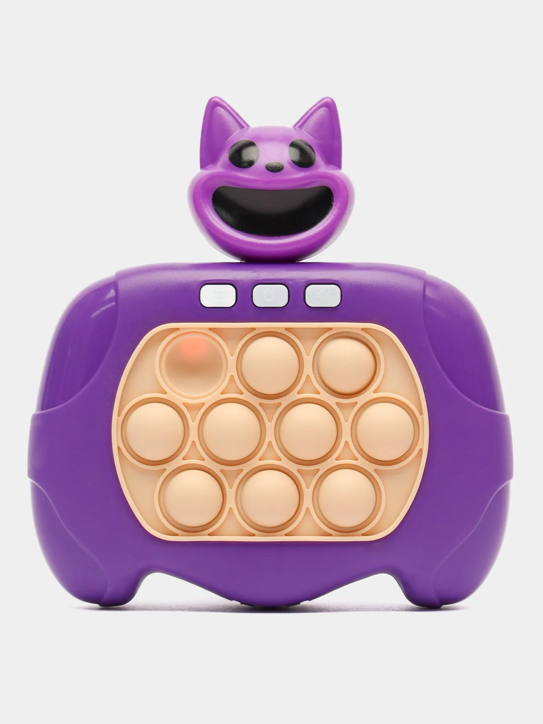 Фиолетовый электронный поп ит, интерактивная игрушка антистресс Pop it