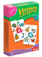Учимся читать. Играем с буквами Настольная игра Дрофа-медиа