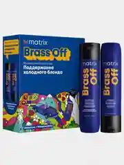 Набор для холодного блонда Matrix Brass Off 300ml+300ml