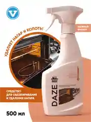 Средство для кухни удаления нагара жира / чистка плит духовок / антижир CleanBox Daze 0,5л