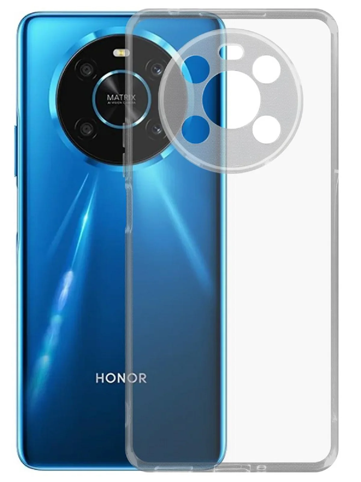 Чехол-накладка Krutoff Clear Case для Honor X9