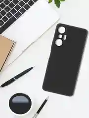 Чехол-накладка Krutoff Soft Case для INFINIX Hot 20S черный