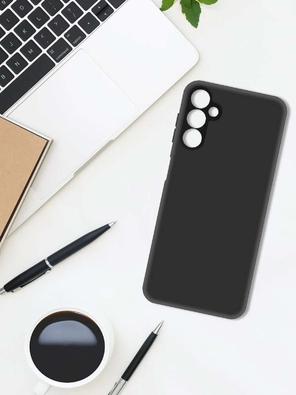 Чехол-накладка Krutoff Soft Case для Samsung Galaxy A14 4G (A145) черный
