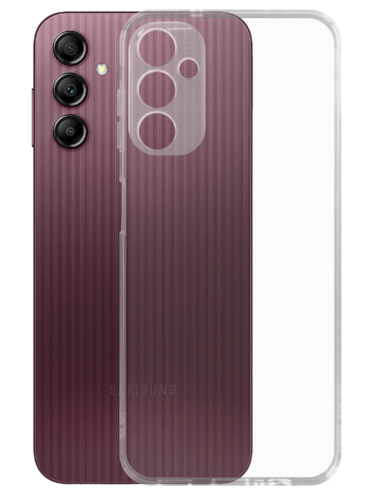 Чехол-накладка Krutoff Clear Case для Samsung Galaxy A14 4G (A145)