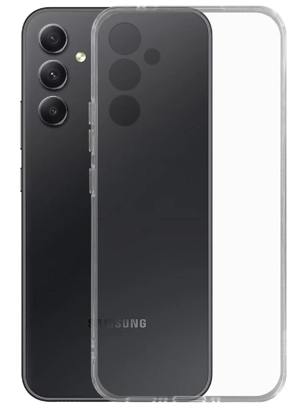 Чехол-накладка Krutoff Clear Case для Samsung Galaxy A34