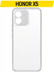 Чехол-накладка Krutoff Clear Case для Honor X5