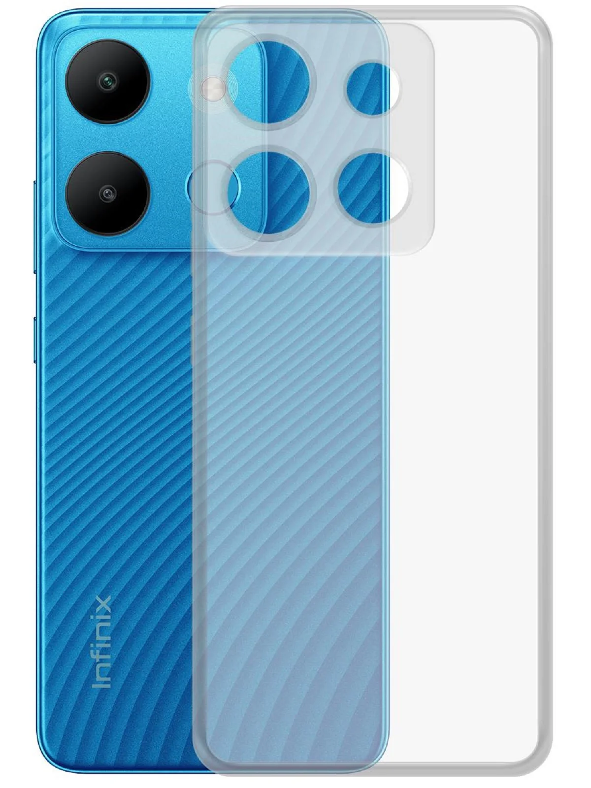 Чехол-накладка Krutoff Clear Case для INFINIX Smart 7 HD