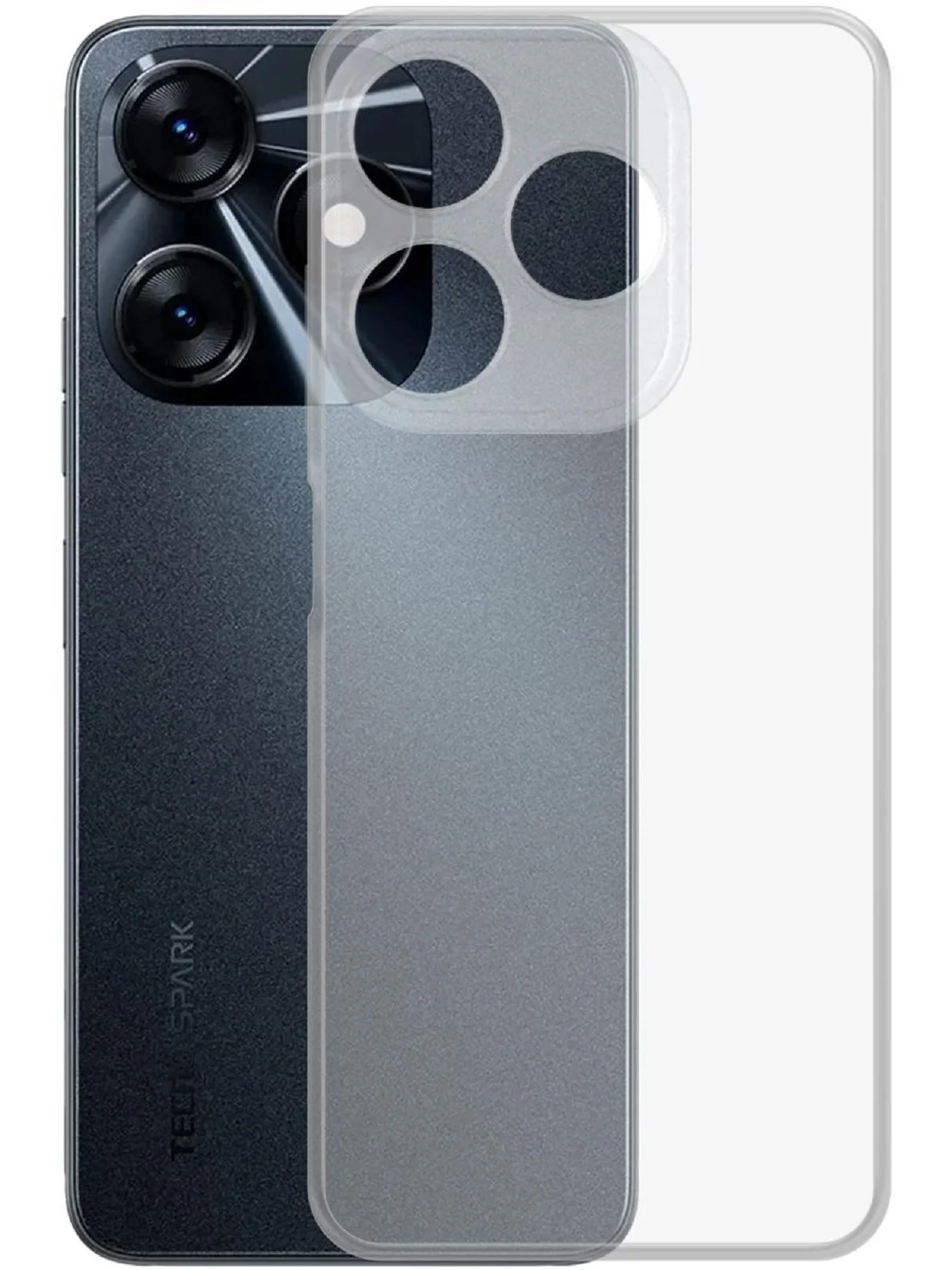 Чехол-накладка Krutoff Clear Case для TECNO Spark 10/10C