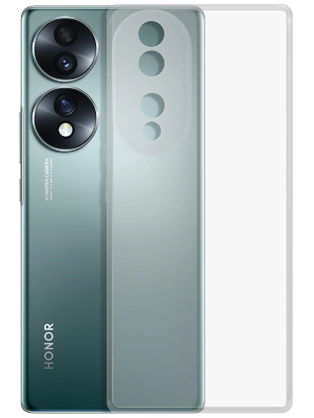 Чехол-накладка Krutoff Clear Case для Honor 70