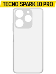 Чехол-накладка Krutoff Clear Case для TECNO Spark 10 Pro