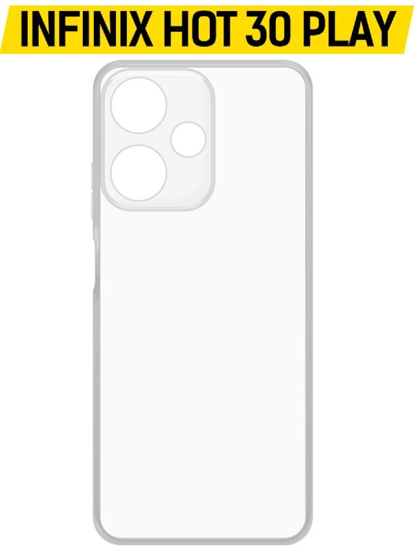 Чехол-накладка Krutoff Clear Case для INFINIX HOT 30 Play
