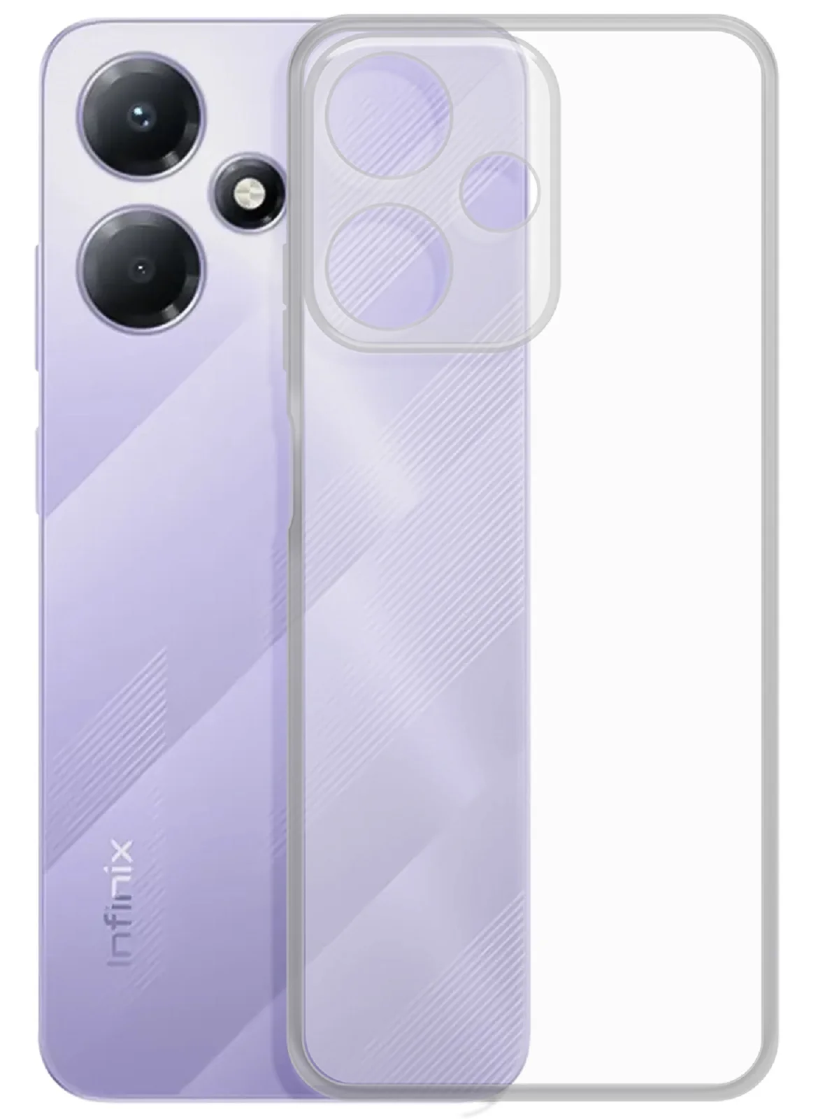Чехол-накладка Krutoff Clear Case для INFINIX HOT 30 Play