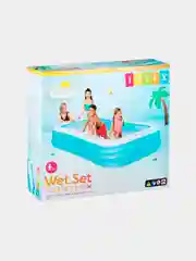 Надувной бассейн "Swim Center Family" INTEX Голубой, 305 х 183 х 56 см, от 6 лет