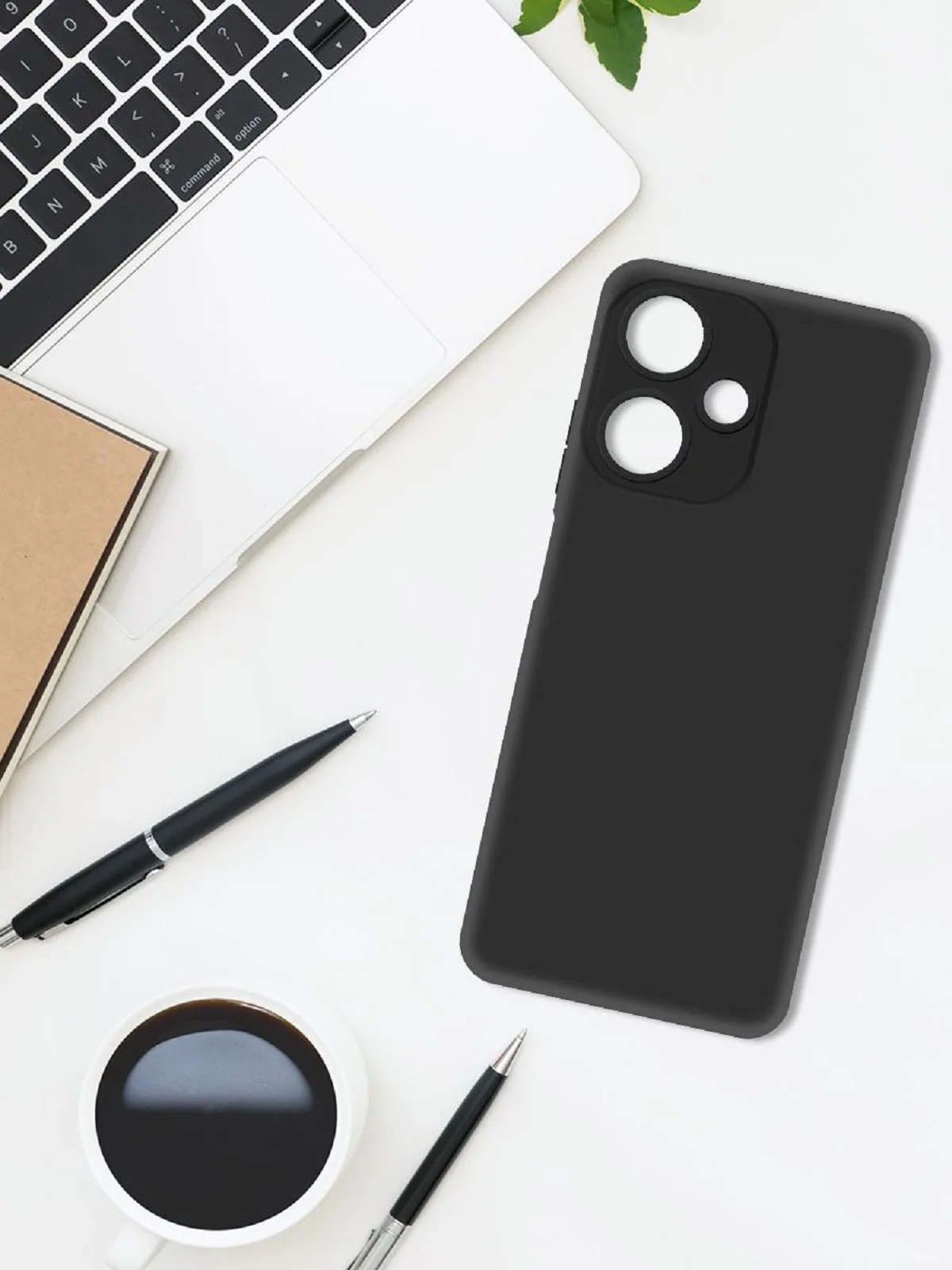 Чехол-накладка Krutoff Soft Case для INFINIX Hot 30 Play черный