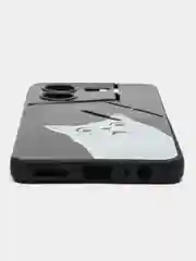 Бронзовый чехол для Tecno Pova 5 Pro с принтом, с рисунком (Пова 5 Про)