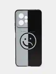 Золотистый хаки чехол для Xiaomi Redmi Note 12 4G  с принтом, с рисунком (Редми Нот 12 4 Джи)