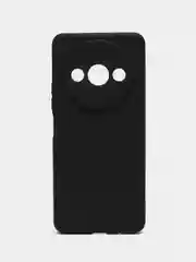 Черный чехол для Xiaomi Redmi A3 / A3X / POCO C61 (Сяоми Редми А3/A3х) прозрачный противоударный