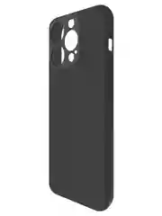 Чехол-накладка Krutoff Silicone Case для iPhone 14 Pro Max черный