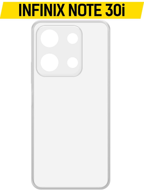 Чехол-накладка Krutoff Clear Case для INFINIX Note 30i