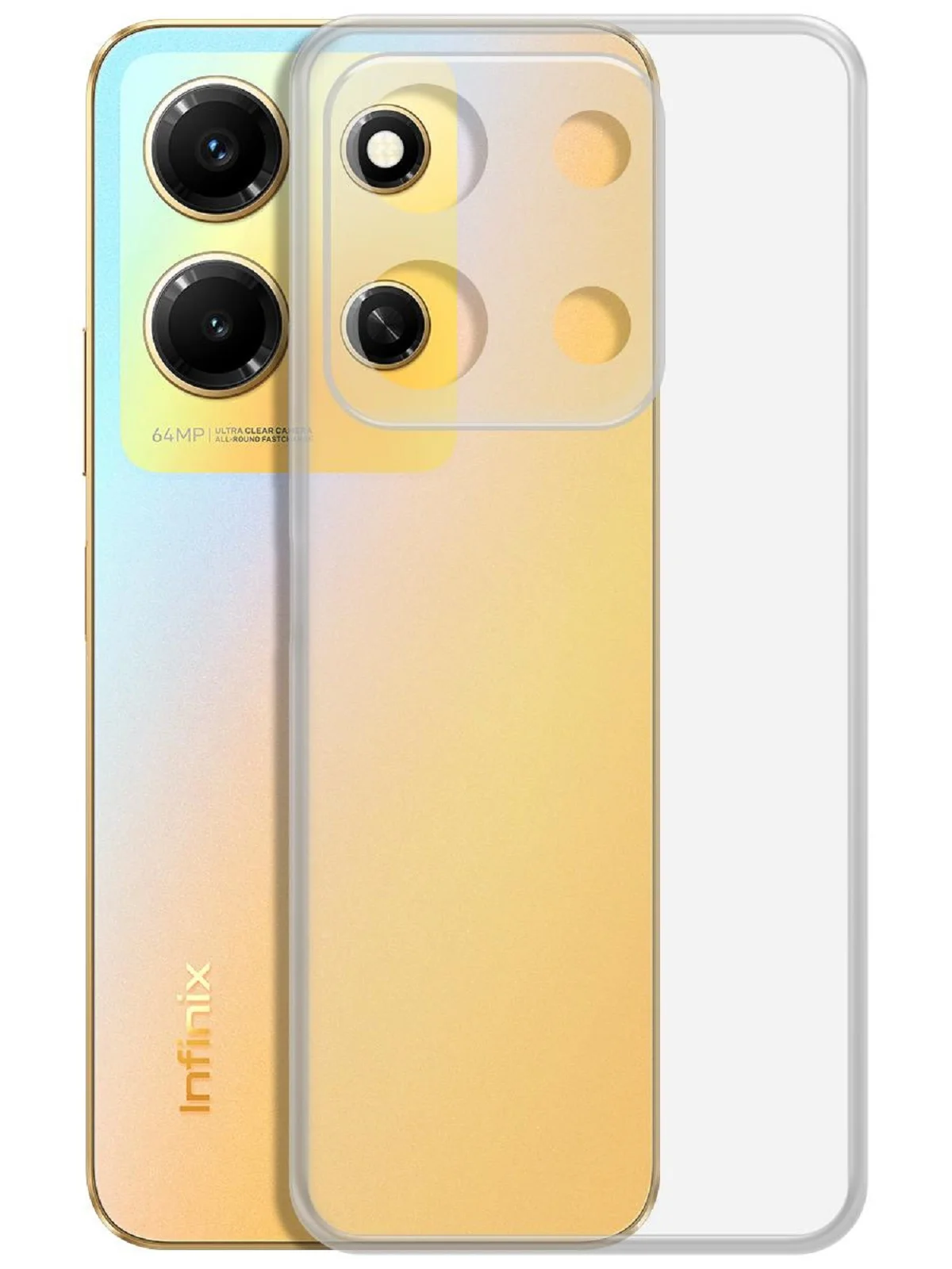 Чехол-накладка Krutoff Clear Case для INFINIX Note 30i