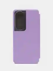 Сиреневый чехол-книжка для HONOR X7b (Хонор Х7Б)