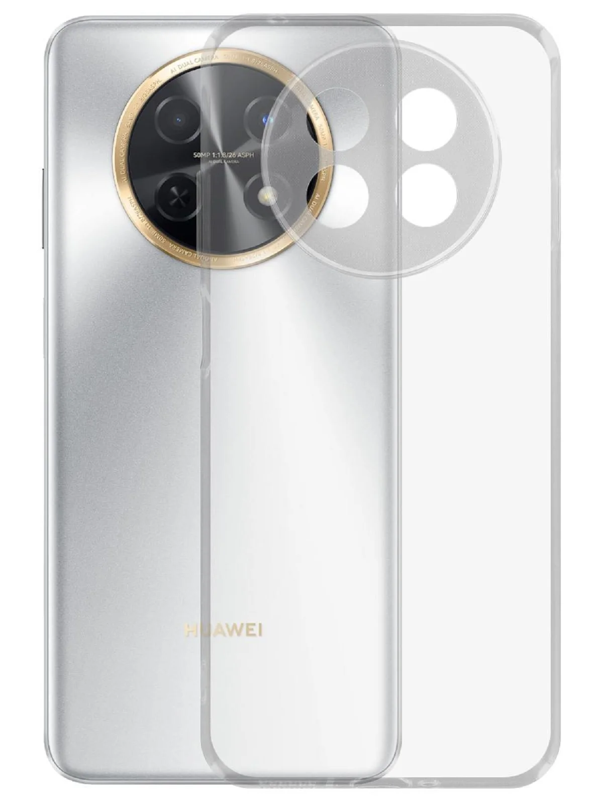 Чехол-накладка Krutoff Clear Case для Huawei Nova Y91
