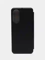 Черный чехол-книжка для Itel P55 (Ител П55)