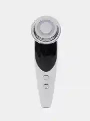 Белый микротоковый массажер для лица и шеи, косметологический RF лифтинг аппарат