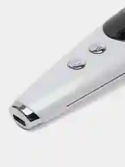 Белый микротоковый массажер для лица и шеи, косметологический RF лифтинг аппарат