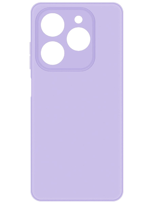 Чехол-накладка Krutoff Silicone Case для TECNO Spark 20 Pro лаванда