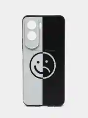 Золотистый хаки чехол для Honor 90 Lite с принтом, с рисунком (Хонор 90 Лайт)