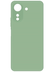 Чехол-накладка Krutoff Silicone Case для Xiaomi Redmi 13C/Poco C65 зелёный