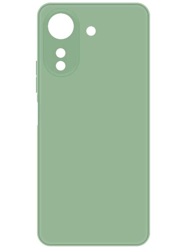 Чехол-накладка Krutoff Silicone Case для Xiaomi Redmi 13C/Poco C65 зелёный